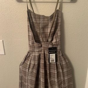 Sam checked jumpsuit